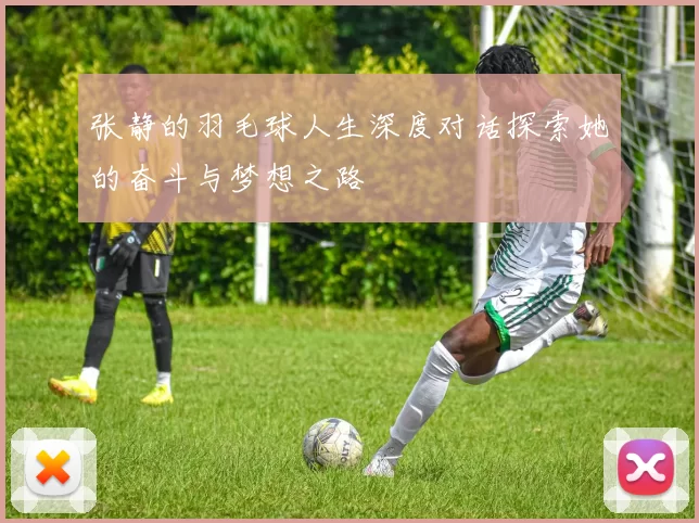 张静的羽毛球人生深度对话探索她的奋斗与梦想之路
