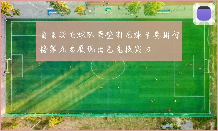 南京羽毛球队荣登羽毛球节奏排行榜第九名展现出色竞技实力