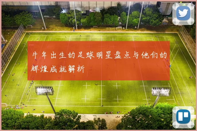 牛年出生的足球明星盘点与他们的辉煌成就解析