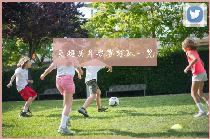 英超历年参赛球队一览