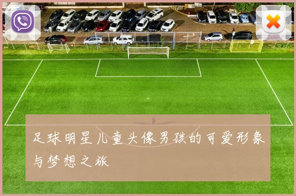 足球明星儿童头像男孩的可爱形象与梦想之旅